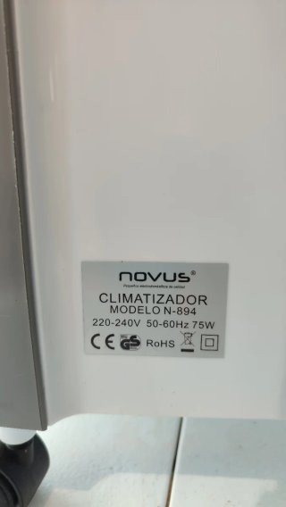 Refrigerador de aire Novus