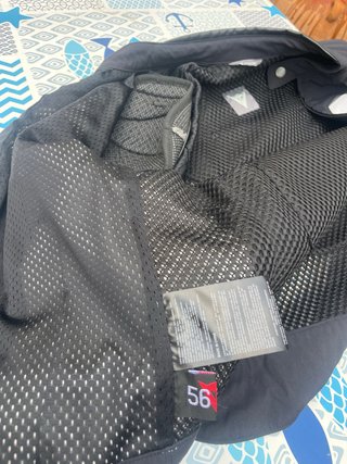 Chaqueta Dainese Verano Negra y Blanca t 56