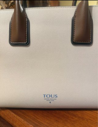 Bolso Tous Beige y Marrón