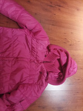 Cazadora de invierno mujer rosa vale para una 38tb