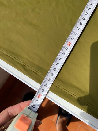 Top halter Zara caqui sin estrenar