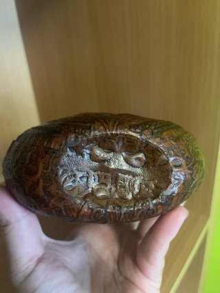 Bottiglia per liquori in pelle Don Chisciotte e Sancho 21cm