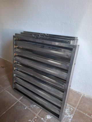 Campana extractora industrial acero inoxidable