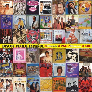 Lote Vinilos Españoles Pop, Flamenco, Grupos