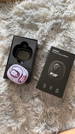 Auriculares Bluetooth Miniso MS156 Lila
