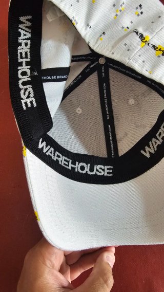 Gorra Warehouse Blanca Talla S/M