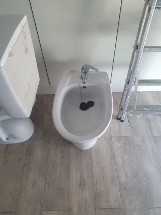 Bidé de porcelana blanco marca gala