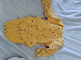 Body bebé niña estampado conejos