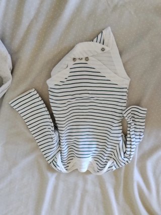 Body bebé niña estampado conejos