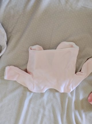 Body bebé niña estampado conejos