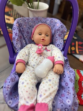 Muñeca con accesorios