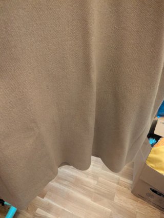 Abrigo Zara Manteco Beige Talla XL