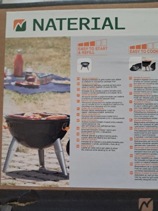Barbacoa Phoenix Nomad Negra/Marrón