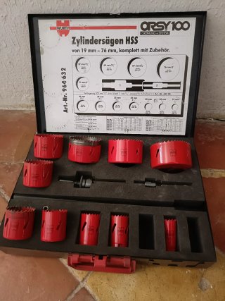 Juego Coronas WURTH HSS 19-76mm