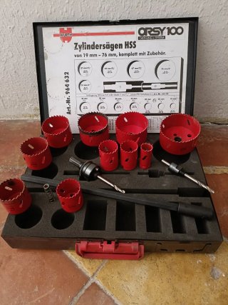 Juego Coronas WURTH HSS 19-76mm