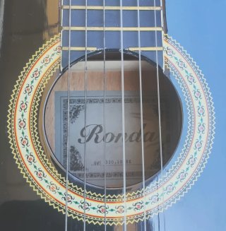 Guitarra Clásica Ronda Negra Principiante