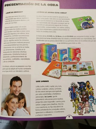 Crecer con los Lunnis. Colección completa.