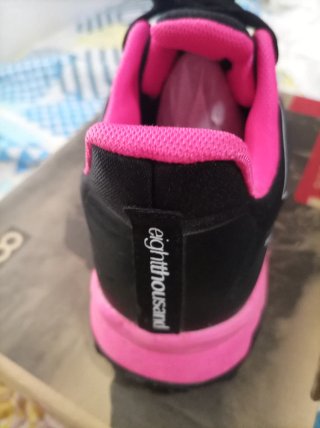 Calzado mujer TrekKing Negro y Rosa, senderismo,