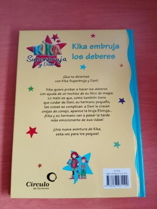 Lote 3 libros Kika Superbruja