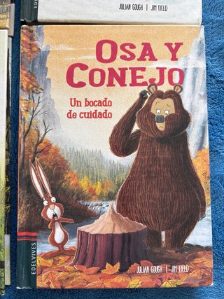 4 Libros Osa y conejo por 15€