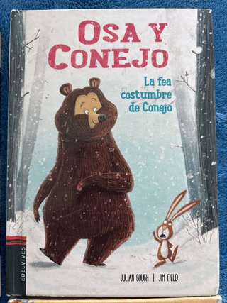 4 Libros Osa y conejo por 15€