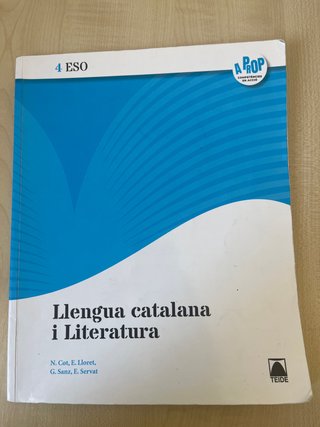 Llengua catalana i Literatura, 4 ESO