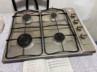 Encimera Teka 4 fuegos gas