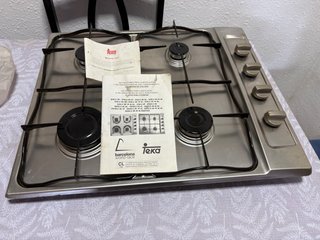Encimera Teka 4 fuegos gas