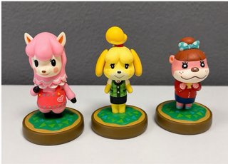 Pack 3 Amiibo Animal Crossing Nintendo
