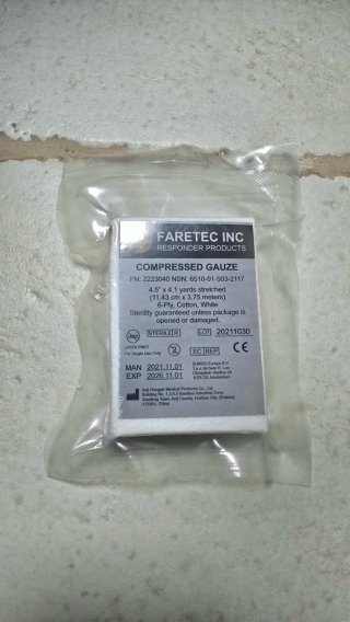 Gasa Comprimida Faretec Inc