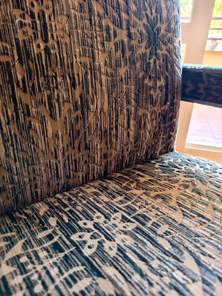 Butaca Diseño Voladizo Jacquard