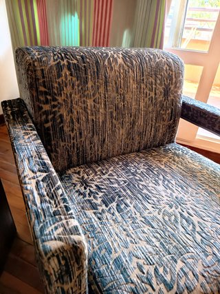 Butaca Diseño Voladizo Jacquard