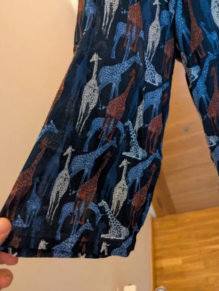 Vestido Closet by Lo Estampado Jirafas Talla L