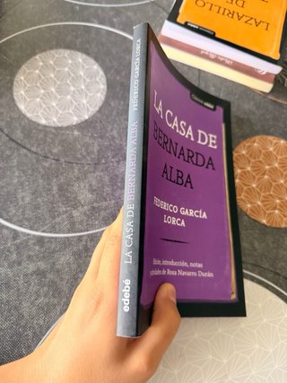 Libro “La casa de Bernarda Alba”