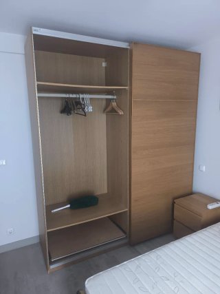 Armario grande con puertas correderas 200x236x66cm