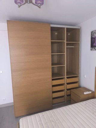 Armario grande con puertas correderas 200x236x66cm