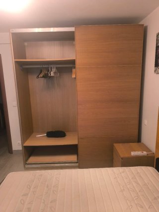 Armario grande con puertas correderas 200x236x66cm