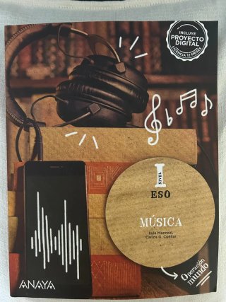 Libro Música 1 ESO Anaya Proyecto Digital