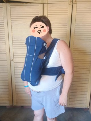 Mochila Portabebés BabyBjörn Azul