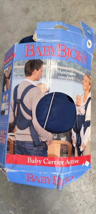 Mochila Portabebés BabyBjörn Azul