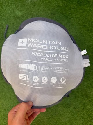 Saco de dormir Mountain Warehouse Microlite 1400
