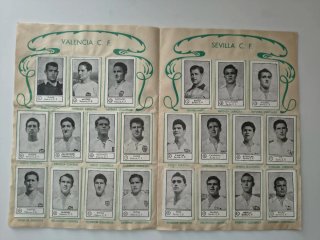 Álbum Liga 1955 1956 gráficas Nilo.