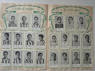 Álbum Liga 1955 1956 gráficas Nilo.