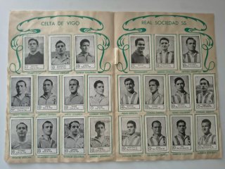 Álbum Liga 1955 1956 gráficas Nilo.