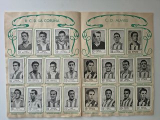 Álbum Liga 1955 1956 gráficas Nilo.