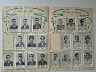 Álbum Liga 1955 1956 gráficas Nilo.