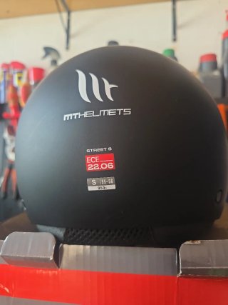 Casco Jet Negro Mthelmets