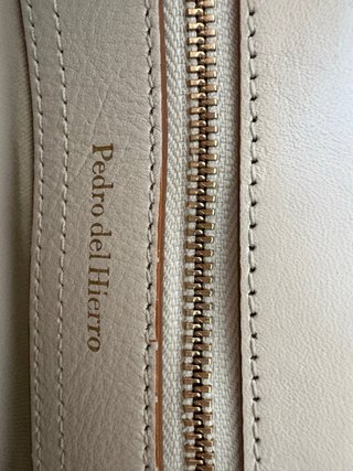 Bolso Pedro del Hierro Beige y Dorado
