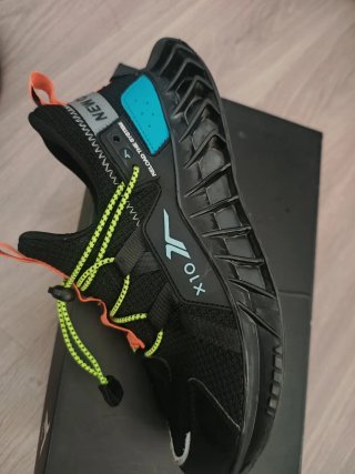 Zapatillas Tenth Talla 43 Negras Naranja