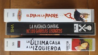 Películas VHS de culto La Matanza Caníbal...